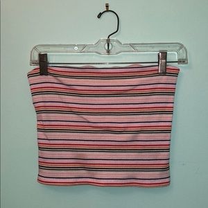 rainbow tube top